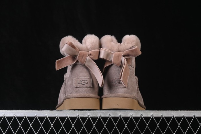 UGG Mini Bailey Mixed Bow Casual Comfort Snow Boots - 1178790 CRBO
