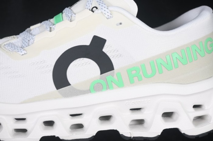 On Cloudmonster 3 On Running Comfort Anti-Slip Wear-Resistant Cushioned Running Shoes Ivory - Ivory