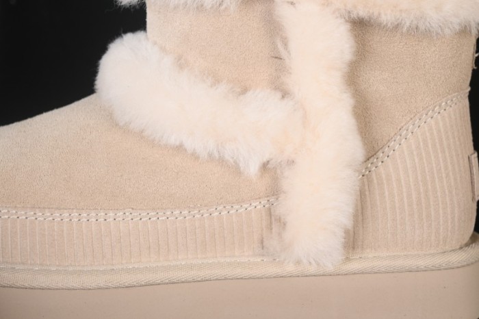 UGG Classic Novelty Cookie Suede Slip-On Snow Boots - 1180434 SNDC