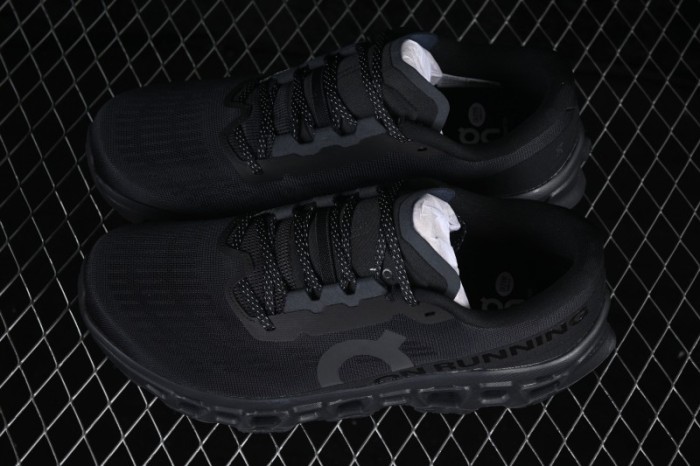 On Cloudmonster 3 Comfort Anti-Slip Wear-Resistant Cushioned Running Shoes Black Black - Cloudmonster 3