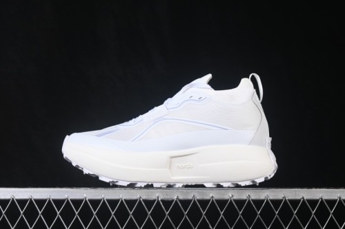 Norda 055 Trendy Stable Strong Durable Anti-Slip Wear-Resistant Trail Running Shoes - Cloud White