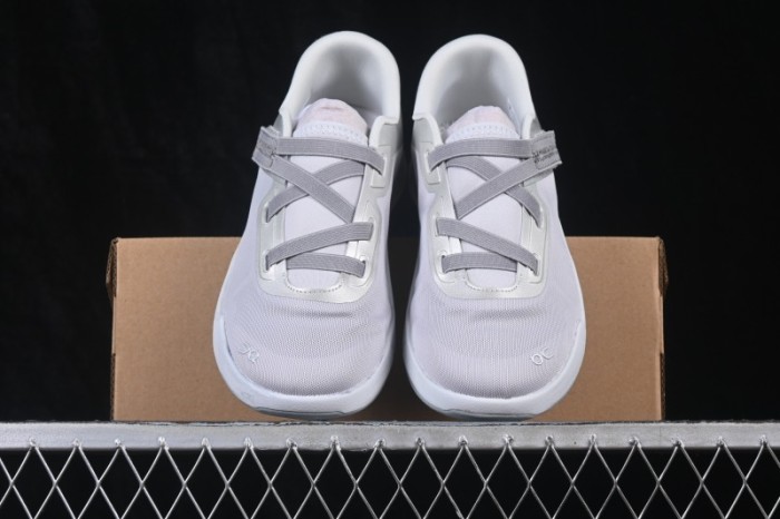On Cloudnova Moon Comfortable Slip-Resistant Low-Top Casual Lifestyle Shoes Wolf Alloy