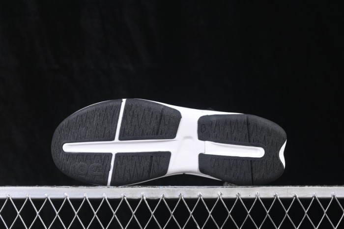 On Cloudnova Moon Comfortable Non-Slip Wear-Resistant Low-Top Casual Lifestyle Shoes - Black White