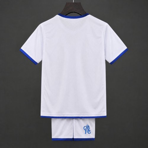 Retro Kids 03/05 Chelsea White Away Jersey