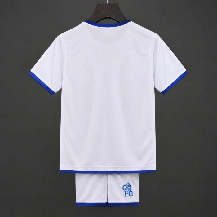 Retro Kids 03/05 Chelsea White Away Jersey