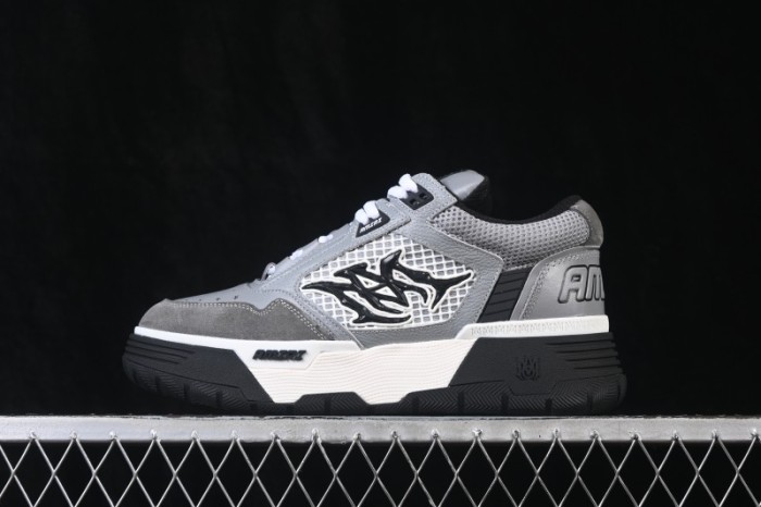 AMIRI MA-94 California Genes Vintage Thick Sole Low-Top Casual Sneakers - AMSNSN1027-271 Grey