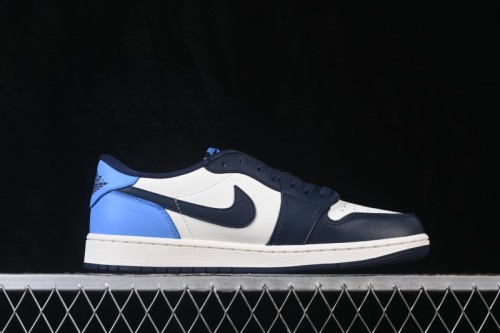 Nike Air Jordan 1 Low OG Obsidian Low-Top Cultural Basketball Shoes - CZ0790-400