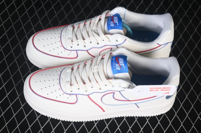 Nike Air Force 1 '07 Low Casual Skateboarding Shoes with Full-Length Air Cushion - IR1968-133