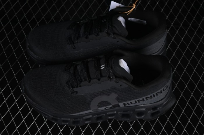 On Cloudmonster 3 Comfort Anti-Slip Wear-Resistant Cushioned Running Shoes - 3MG10051043 Black