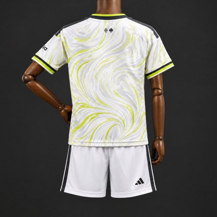 27/28 Kids Liverpool Third Green Jersey Kit