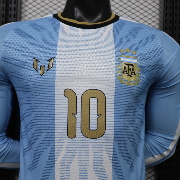 Player Version 26/27 Argentina Messi Signature Edition Long Sleeve Jersey