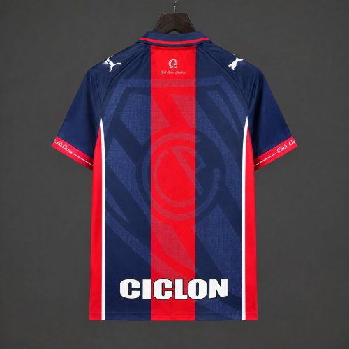 2026 Cerro Porteno 114th Years Anniversary Red Blue Jersey