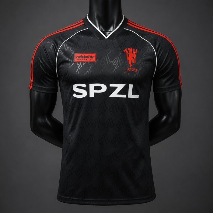 Player Version 26/27 Manchester United FC Casual Black Jersey