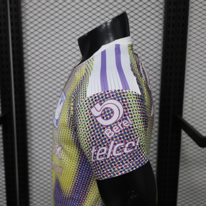Player Version 26/27 Tigres UANL Away Yellow Purple Jersey