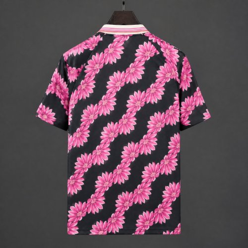 26/27 Real Madrid x FARM Pink Daisy Pattern Polo Jersey