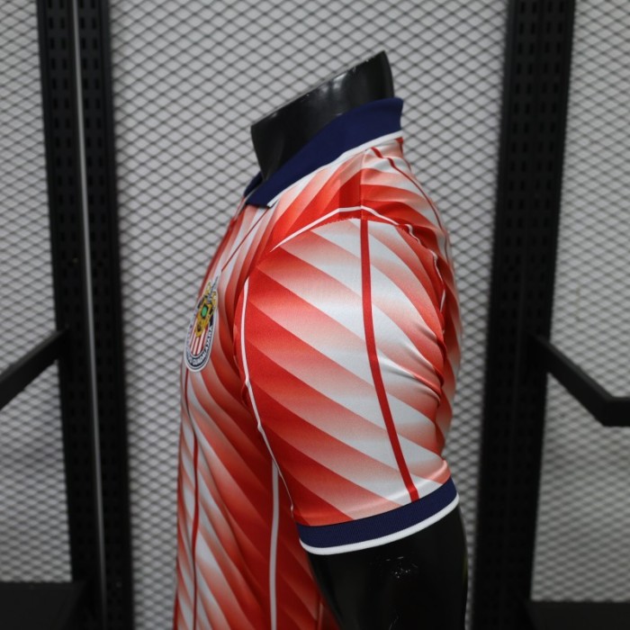 Player Version 26/27 Chivas Casual Red White Jersey