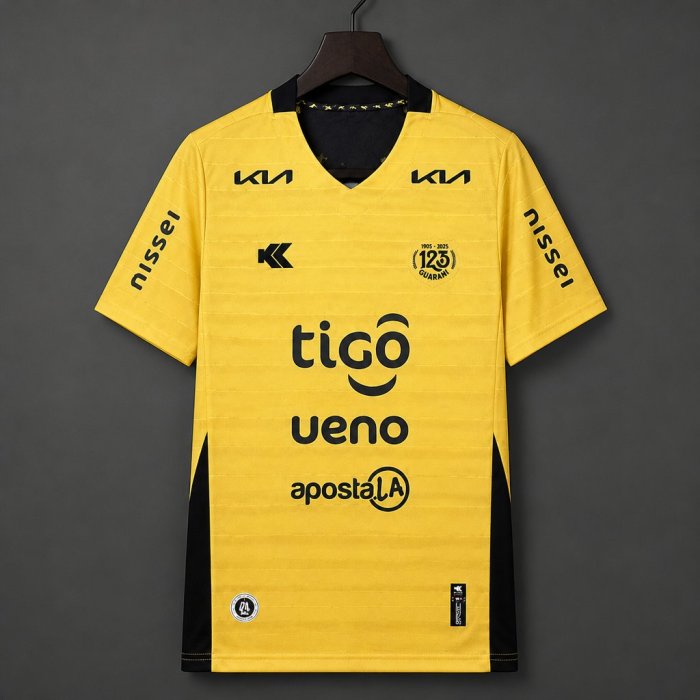26/27 Club Guarani 123 Years Anniversary Yellow Jersey