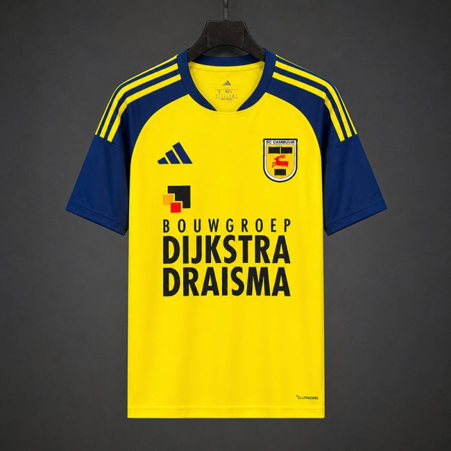 26/27 Cambuur Home Yellow Jersey