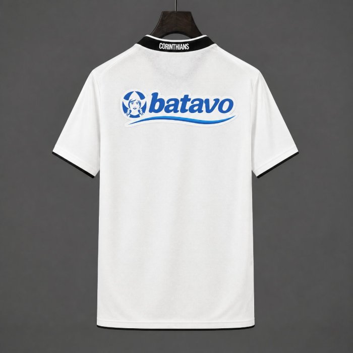 Retro 2009 Corinthians Home White Jersey