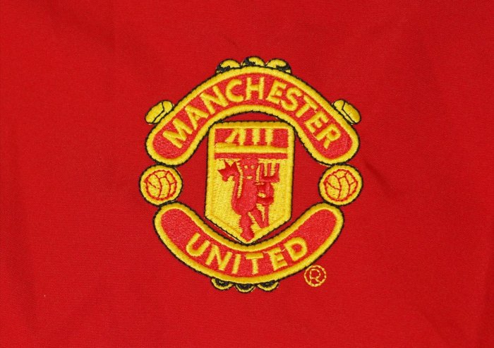 Retro 07/08 Manchester United Red Full Zipper Windbreaker