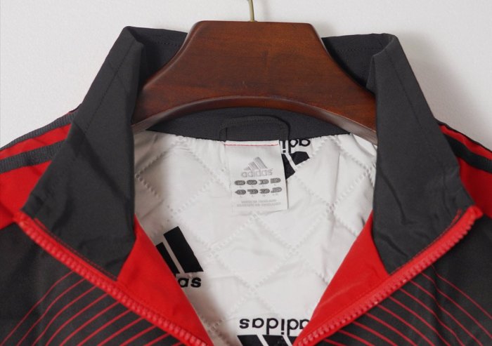 Retro 07/08 Manchester United Red Full Zipper Windbreaker
