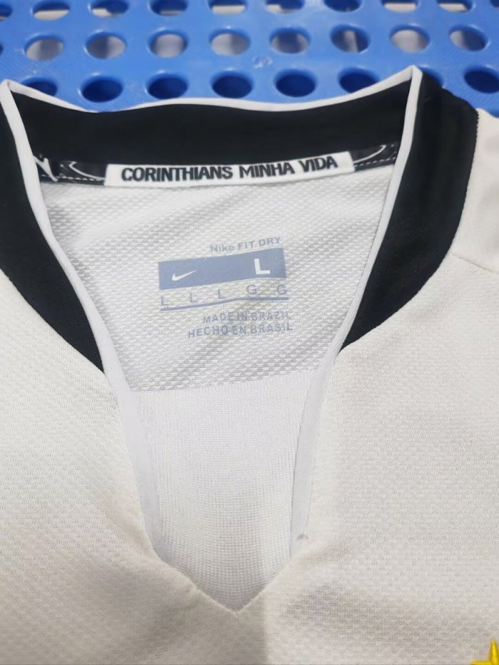 Retro 2009 Corinthians Home White Jersey