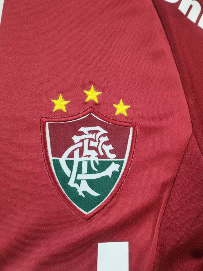 Retro 09/10 Fluminense Third  Red Green Jersey
