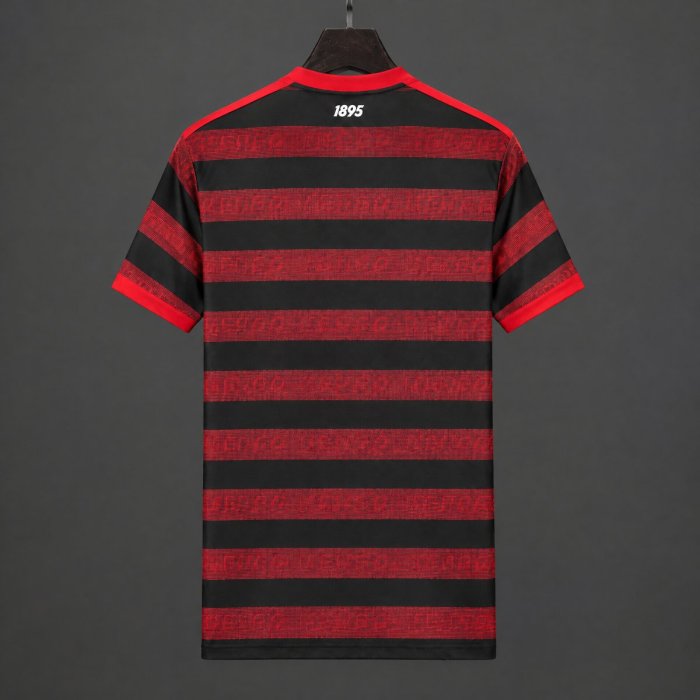 Retro 2019 Flamengo Home Maroon Jersey