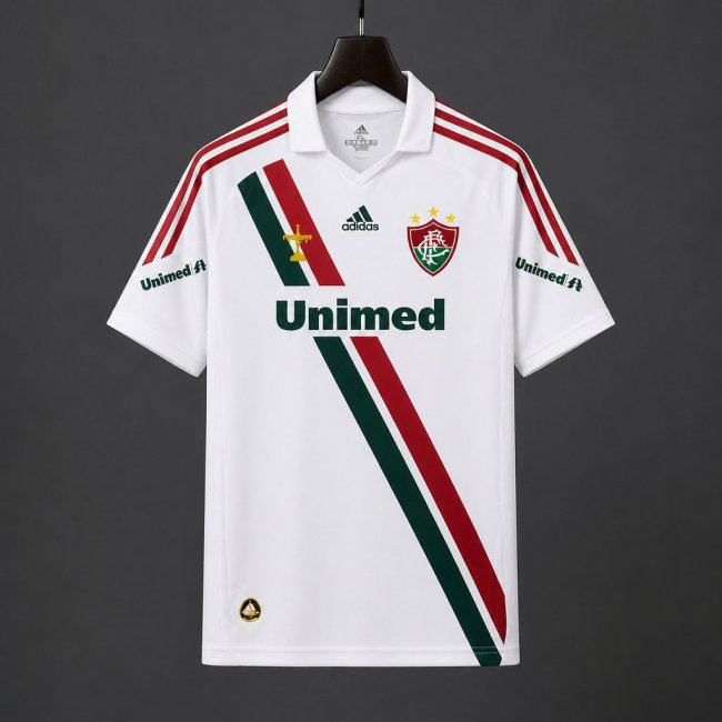 Retro 2009 Fluminense Away White Jersey