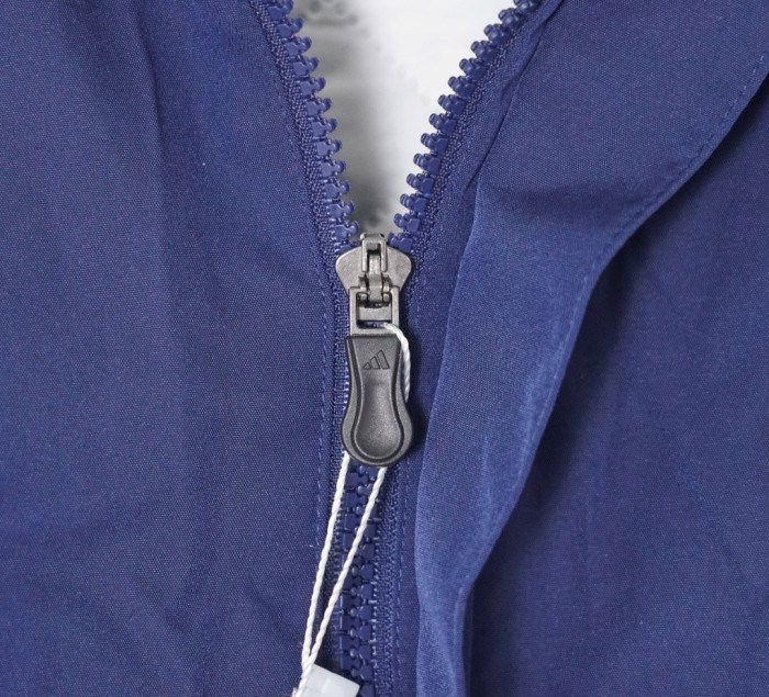 Retro 12/13 Chelsea Blue Full Zipper Windbreaker