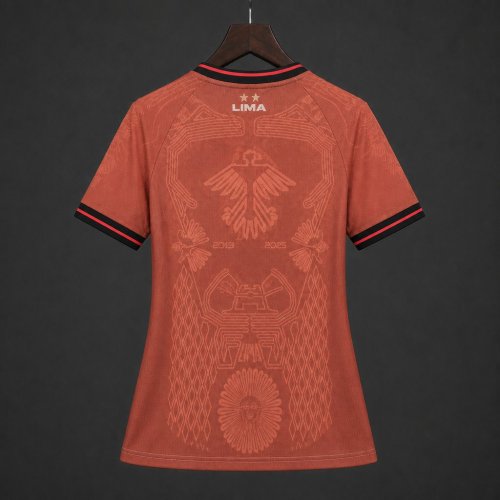 26/27 Women Flamengo Urubu de Lima Special Edition Brown  Jersey
