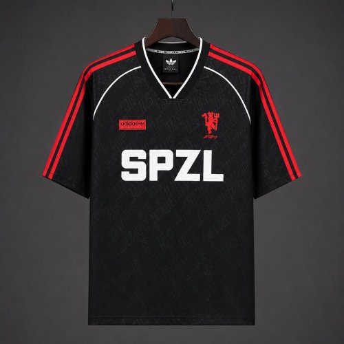 26/27 Manchester United SPZL FC Polo Black Jersey