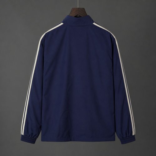 Retro 12/13 Chelsea Blue Full Zipper Windbreaker