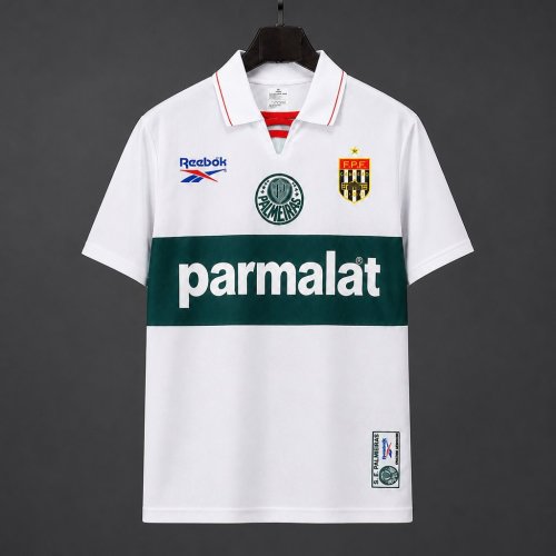Retro 1997 Palmeiras White Jersey