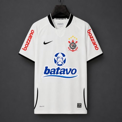Retro 2009 Corinthians Home White Jersey
