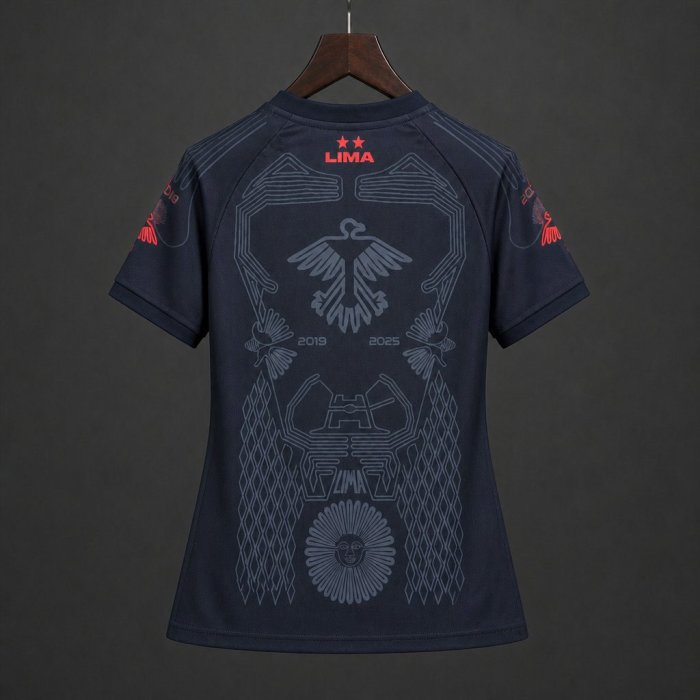 26/27 Women Flamengo Urubu de Lima Special Edition Black  Jersey