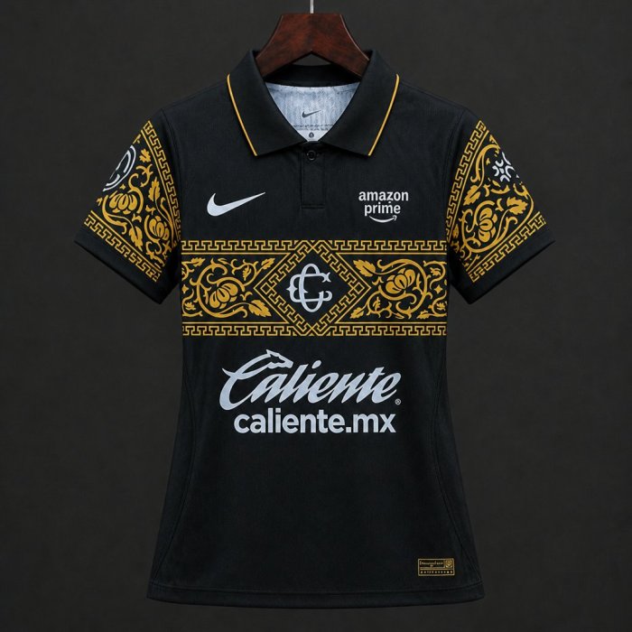 26/27 Women Chivas de Guadalajara Third Black Jersey