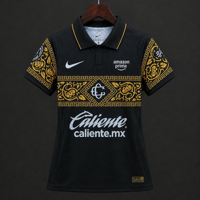 26/27 Women Chivas de Guadalajara Third Black Jersey