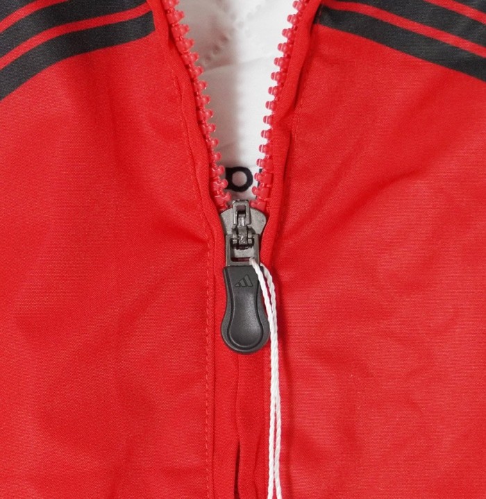 Retro 06/07 AC Milan Red Full Zipper Windbreaker