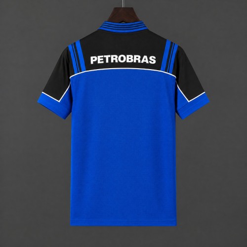 Retro 1999 Flamengo Goalkeeper Home Blue Jersey