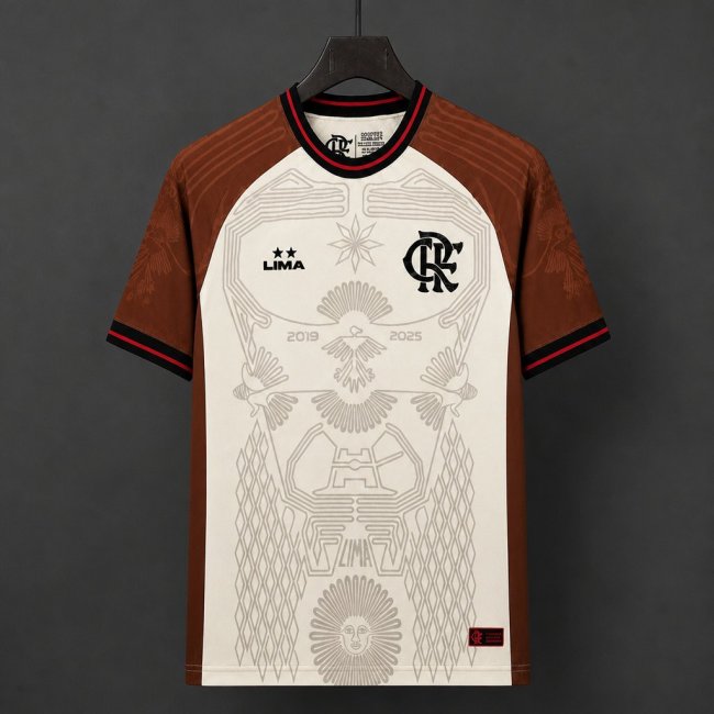 26/27 Flamengo Urubu de Lima Special Edition Brown Jersey