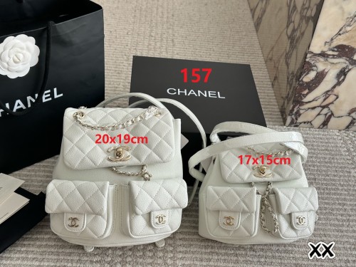 Split leather bag ,4A ,size 20x19cm/17x15cm,no box,  B88-157-162