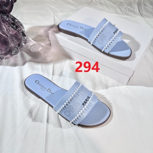 Women flat slipper shoes, size 35-42, with box,SS50-294