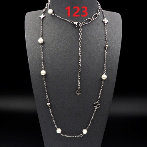 Necklace jewelry ,with box,  J25-123-124