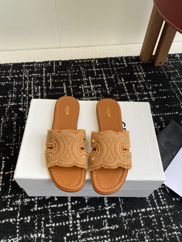 Women flat slipper shoes, with box, size 35-41, SS50-215