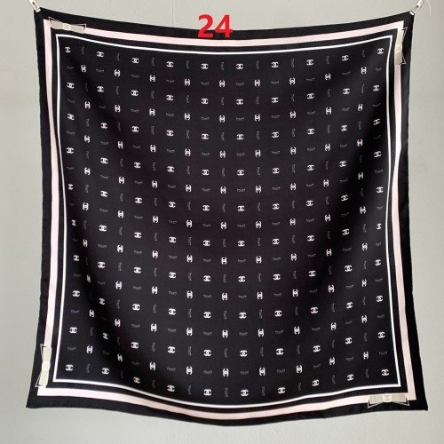 Cotton silk scarf, size 90x90cm, SF20-24