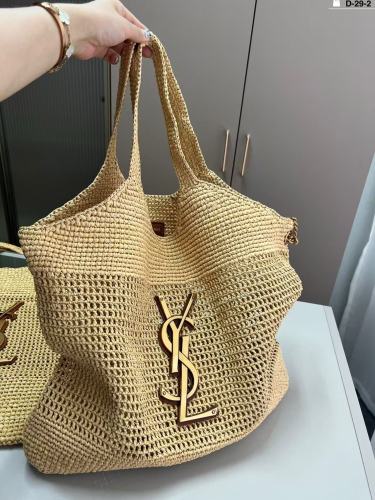 Straw TOTE  bag ,5A , size 44*46cm,no box,  B110-287