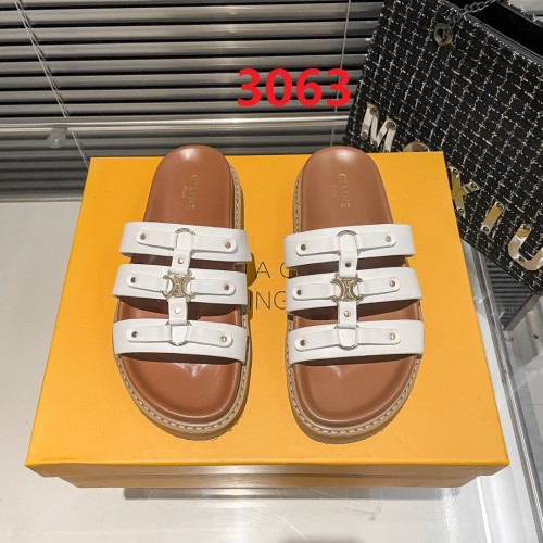 Women flat slipper shoes,  size 35-40, SS60-3063-3065