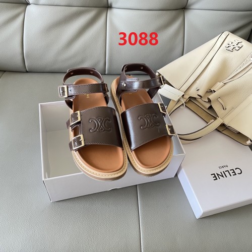 Women flat slipper shoes,  size 35-42, SS60-3088-3090