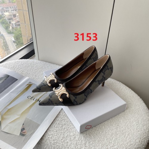 Women heel shoes,heel 6cm,size 34-42, SS60-3153